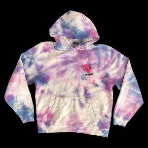 Stussy Tie Dye Pullover Sweater - Galaxy tye dye